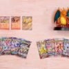 pokémon tcg: charizard ex super premium collection (3 foil promo cards, 1 card display figure & 10 booster packs)