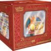 pokémon tcg: charizard ex super premium collection (3 foil promo cards, 1 card display figure & 10 booster packs)