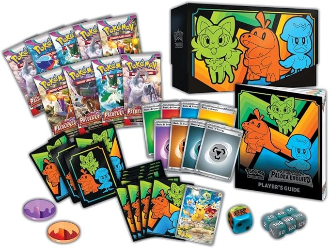 pokémon tcg: scarlet & violet paldea evolved elite trainer box
