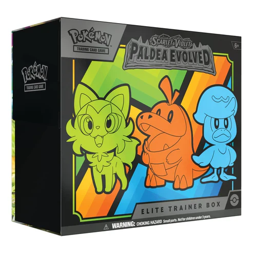 pokémon tcg: scarlet & violet paldea evolved elite trainer box