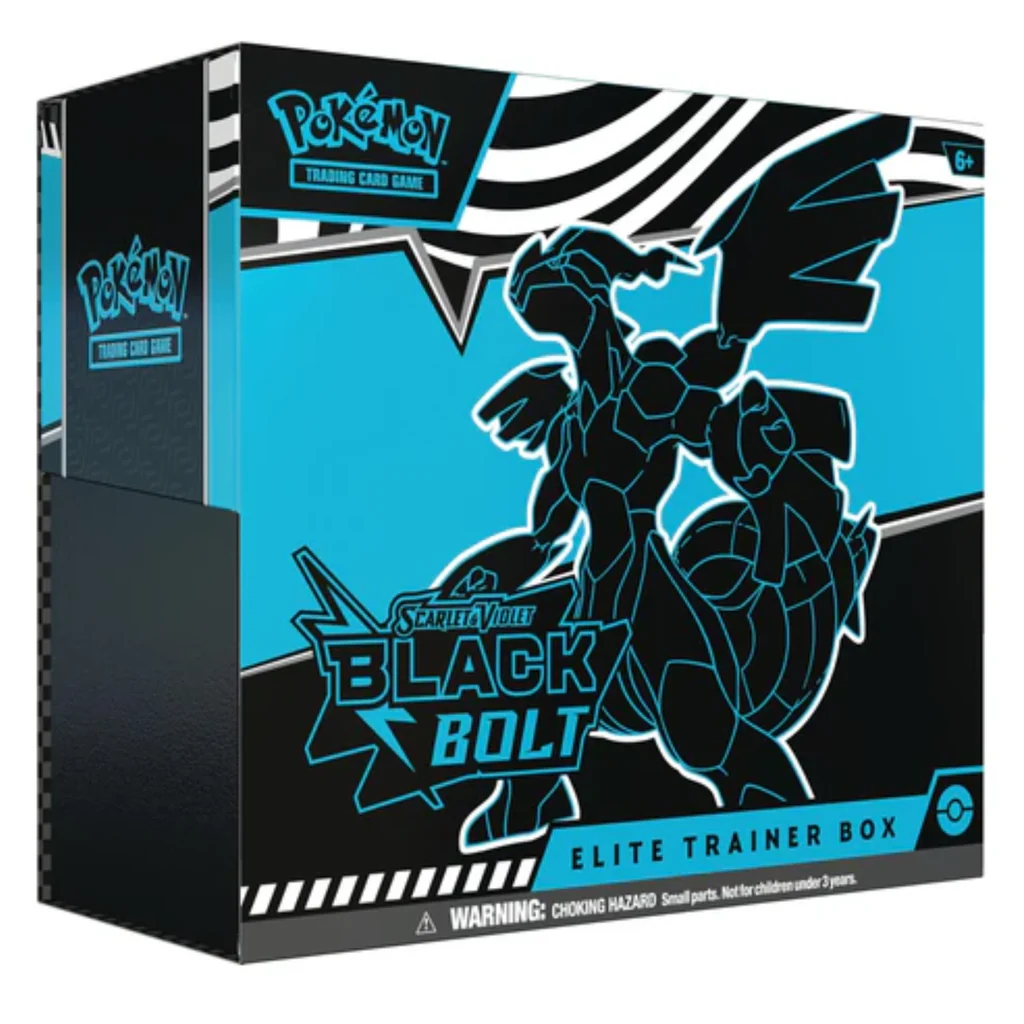 pokemon tcg scarlet & violet 10.5 black bolt elite trainer box (english version)
