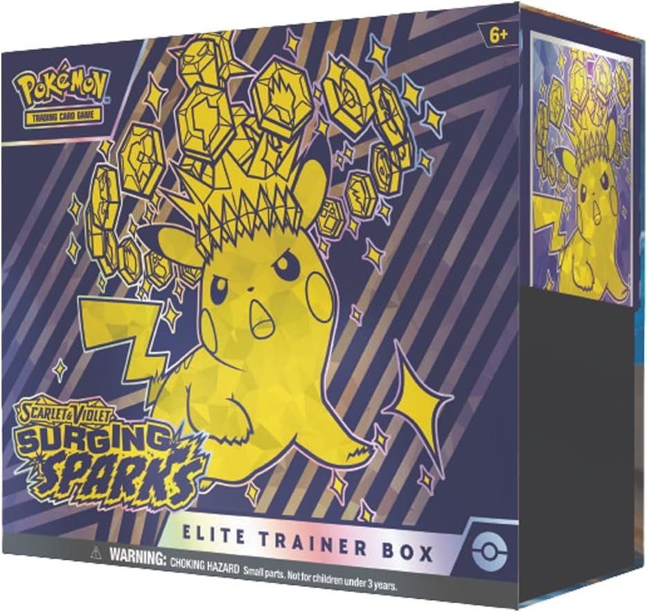 pokémon tcg: scarlet & violet surging sparks elite trainer box