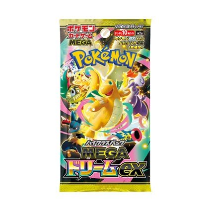 pokémon card game mega high class pack mega dream ex booster pack (japanese version)