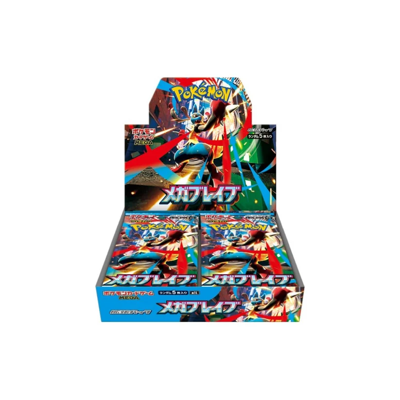 pokémon tcg: mega brave (m1l) booster box